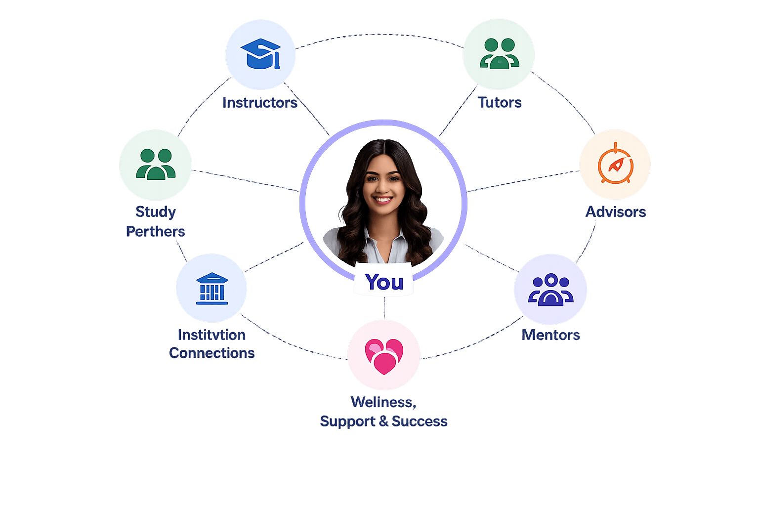 Network hero illustration